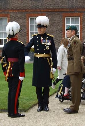 General Sir Adrian Bradshaw, KCB, OBE and Lt. Col. Tom Salberg MBE