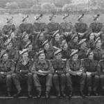 Some of No.9 Commando, public park Rothesay on the Isle of Bute in 1942 while training ther