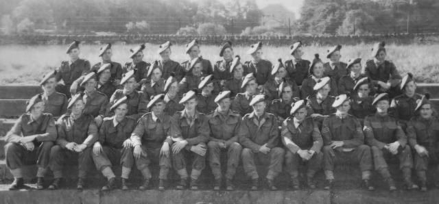 No.9 Commando - public park Rothesay on the Isle of Bute in 1942 while training there