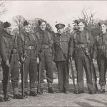 Mne. Cyril Laskey (3rd left) training at Exmouth 1940