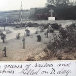 The Graves of Sailors and Marines killed on D-Day