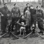 Members of the MG Section of the Heavy Weapons Troop.