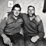 Eli 'Chuck' Gale, No.4 Commando, and pal