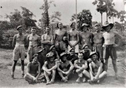 Cpl. William Doughty, Harry Winch, and other No.1 Cdos.