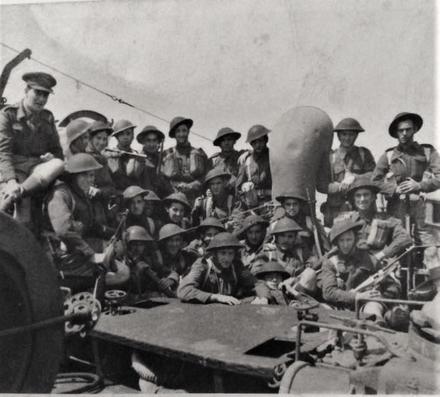 Men of No.1 Commando during combined operations training exercise.