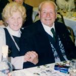 George Webb (No.3 Cdo) and his wife