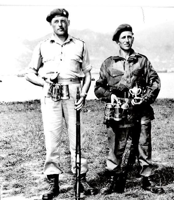 Capt William Robson and Sgt Mortiboys