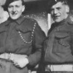 Doug Twiddy (left) and Walter Ainslie, No.2 Commando 5 Troop.