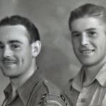 John Caveney (left) and Walter Ainslie, No.2 Commando 5 Troop