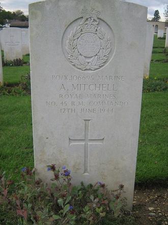 Marine Albert Mitchell
