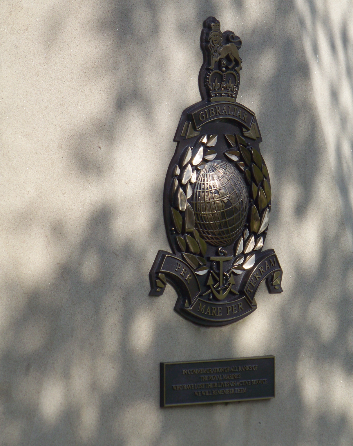 Royal Marines, Globe & Laurel