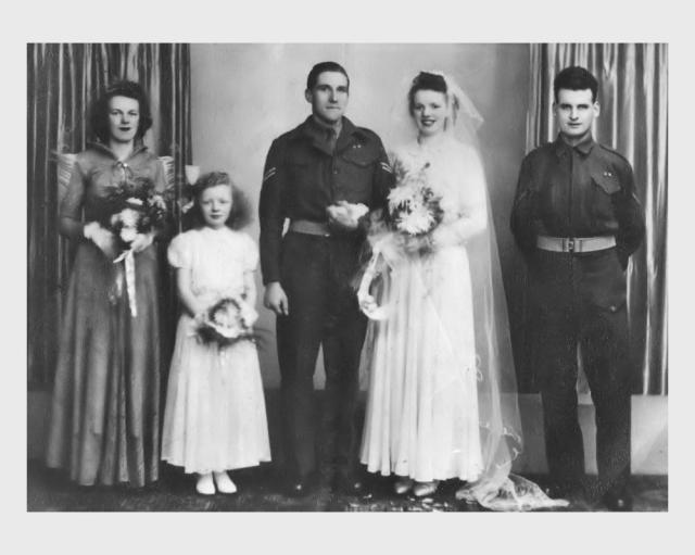 Bob Potthast No.3 Cdo on his wedding day