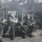 Eutin, 1945, Mne. Howard Pratt 45RM Commando (right).