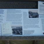 Information Board by the anniversary plaque at Warsash, River Hamble