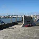 40th Anniversary plaque at Warsash, River Hamble (2)