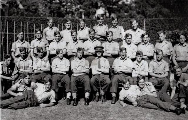 10 Platoon, 'X' Company, the RM Commando, Sandown, Isle of Wight 1942