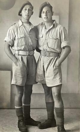 Mne's. Kenneth Gleave  (left) and George Kirby