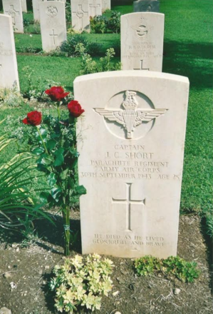 Grave of Captain Jack Cameron Short