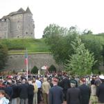 Ceremony at Square du Canada, Dieppe, 19 August 2007