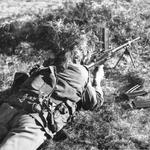 Live firing with 7.62mm Bren Dartmoor