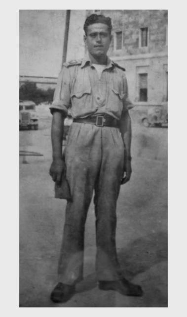 Fred Howes, No.3 Commando 6 Troop. Italy 1943