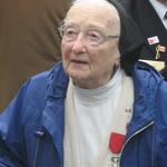 Sister Agnes-Marie aged 93, Dieppe 19 August 2007