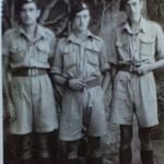 Mne R. Birch (left) and 2 others from 43RM Cdo RM