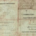 No.1 Commando concert party programme India with signatures