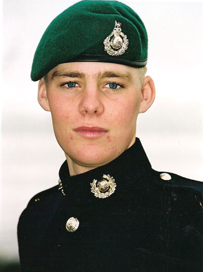 Marine Travis Mackin, 45 Commando RM kia 11/1/2009 Afghanistan