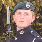 Marine Dale Gostick, 3rd Troop Armoured Support Company RM kia 25/5/2008 Afghanistan 