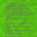 The Commando Prayer