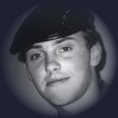 Sapper Christopher Jones, 59 Ind. Cdo Sqn. RE kia 12/6/1982 Falklands