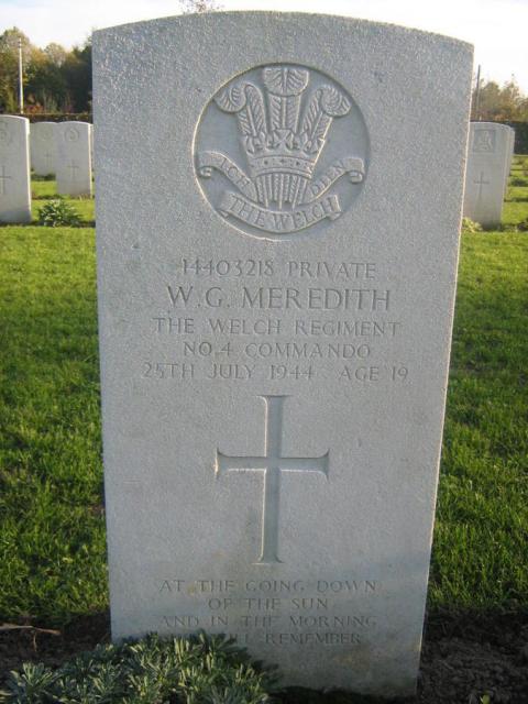 Private William Gordon Meredith