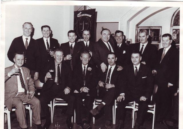 Jack Churchill and No.2 Commando veterans