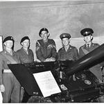 Sgt. Peter Foulger (tall and centre), TA 1963