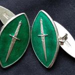Commando souvenir cufflinks