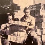 Stan Gartside and Arthur Matthews,  43RM Commando Motor Transport Section