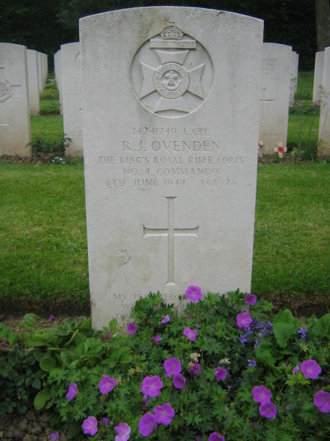 Lance Corporal Roderick Joseph Ovenden