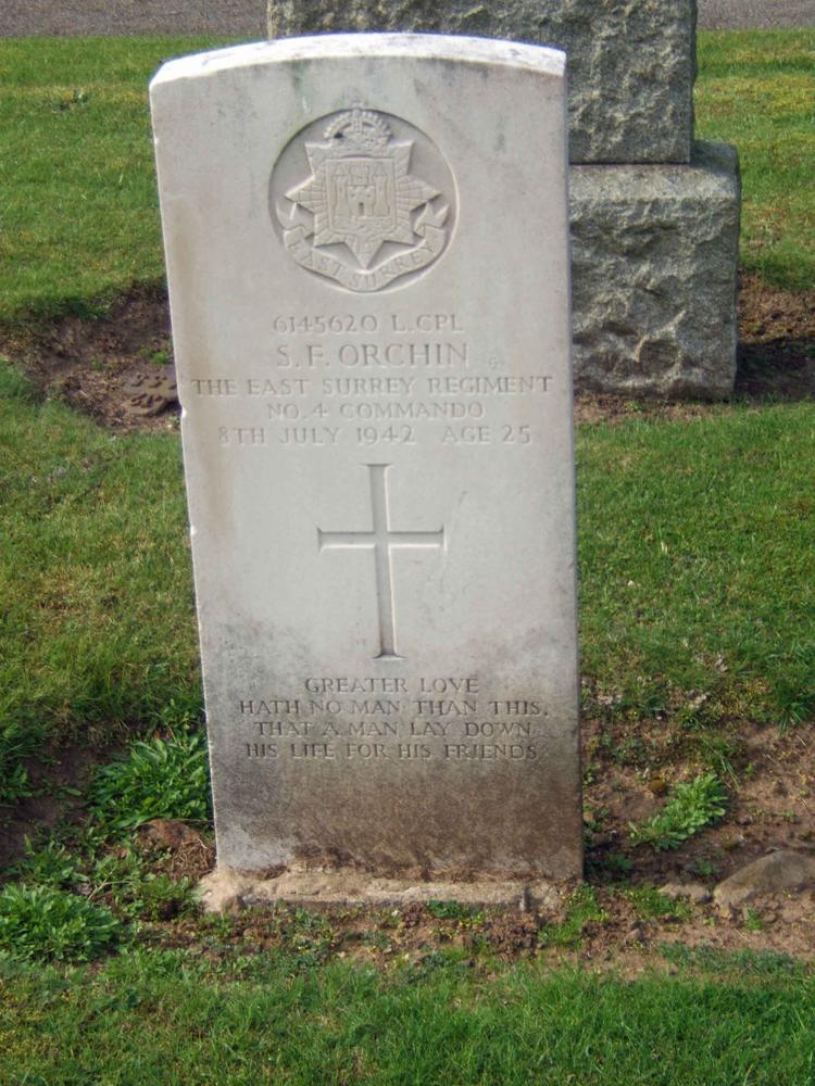 Lance Corporal Stanley Orchin