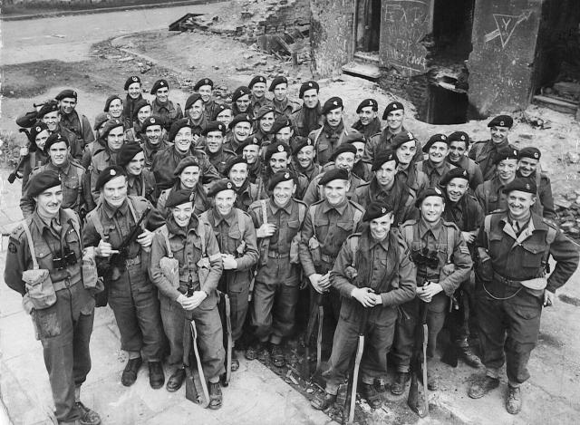 No.3 Commando 1 troop at Limehouse 1944