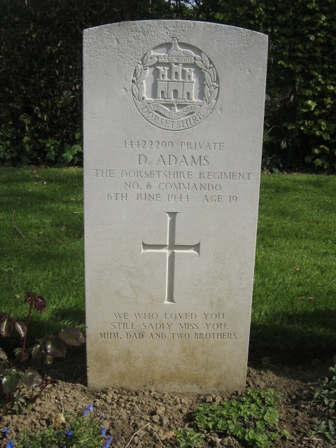 Private Desmond Adams