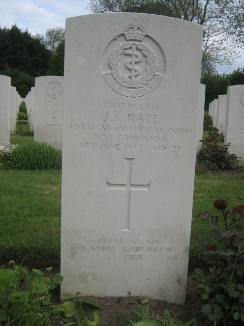 Lance Corporal James Andrew Race
