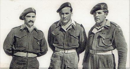 Antoni Kubalok 6 (Polish) Troop (left) and 2 others.