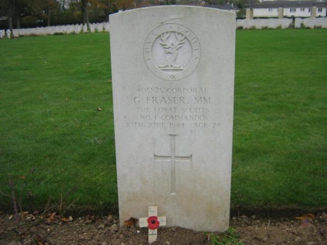 Lance Sergeant George Fraser MM