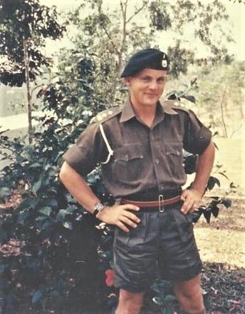 Lt. Alastair John Gareth Hayton-Williams. Served 1964-1969.