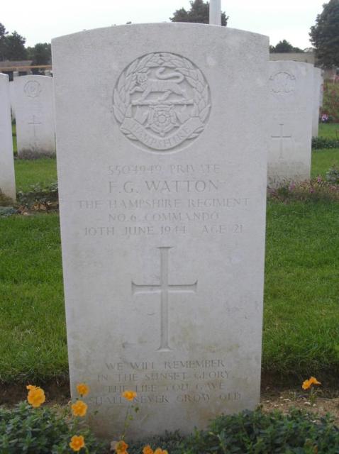 Private Frederick Watton