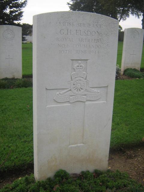 Sergeant George Elsdon