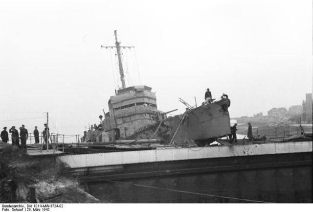 St. Nazaire  HMS Campbeltown - 3