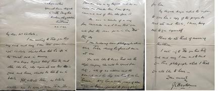 Letter from Brig. Haydon, HQ Special Service Brigade, to the father of LCpl. Alan Carlisle