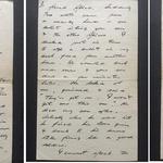 Letter from Lt Lloyd to the father of LCpl Alan Carlisle No.3 Commando